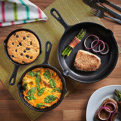 Cast Iron Skillet Set